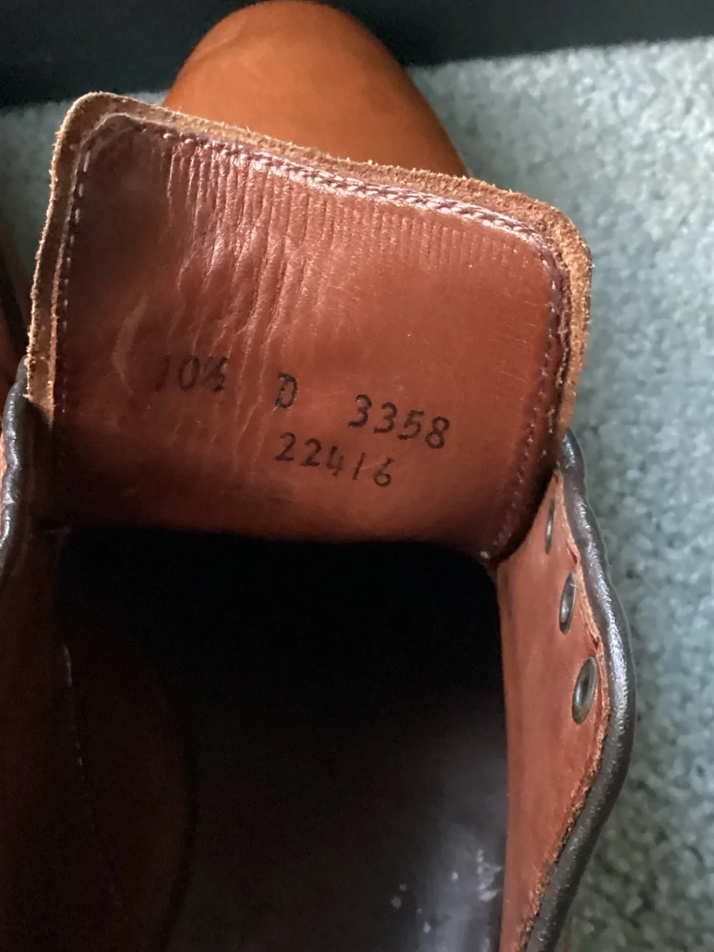Allen Edmonds Tan Leather Cap-Toe Derbys